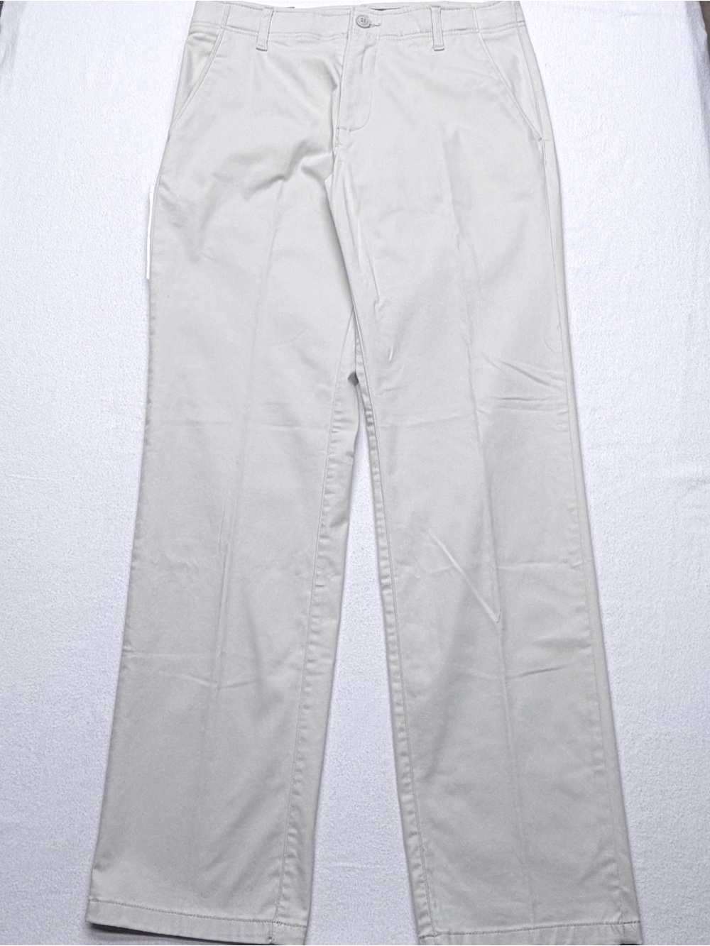 Lee Extreme Motion Pants Men’s 32x34 City Beige Regular Fit Straight Leg Stretch - Picture 4 of 13